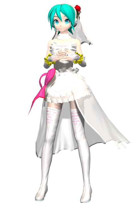Hatsune Miku White Dress Project Diva Barbie Princess Princess