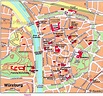 Würzburg Map - Tourist Attractions | Wurzburg, Germany map, Tourist ...