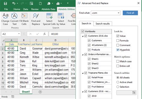 The pattern can be a string or a regexp, and the replacement can be a string or a function to be called for each match. Find and replace in multiple Excel workbooks, export found ...