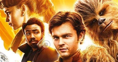 First Han Solo Movie Poster Reveals Han Chewbacca And Lando