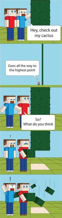 Minecraft Comic Strips