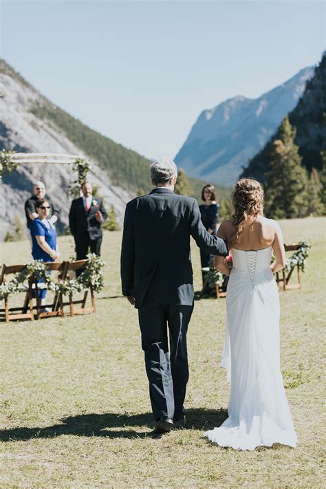 Banff Destination Wedding At Buffalo Mountain Meadow Lake Minnewanka