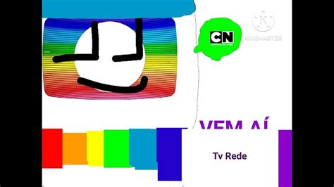 Cartoon Network Toonix Vem Aí Tv Rede Globo Show Brasil Logo Remake
