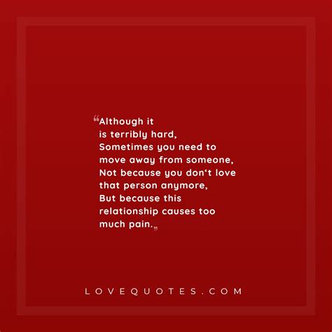 Too Much Pain Love Quotes