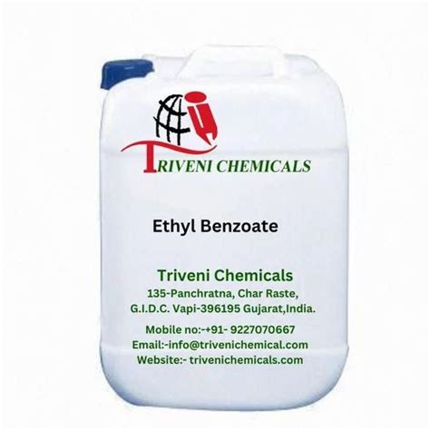 Tc Liquid Ethyl Benzoate For Aromatic For Cosmetic At Best Price In Vapi