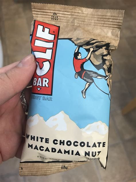 Clif Bar White Chocolate Macadamia Nut Energy Bar Nicolesreviews