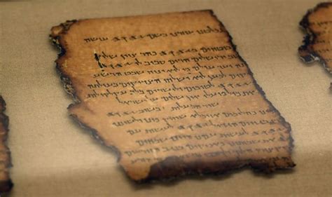 Collection Of Dead Sea Scrolls Exposed As Fake In Bombshell