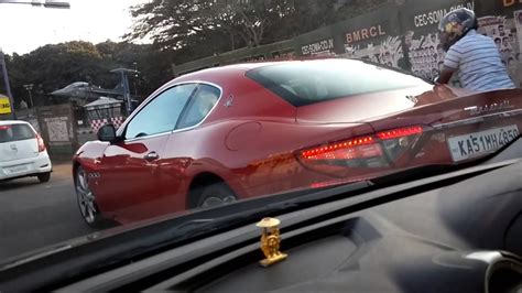 There are four exclusive nexa showrooms across bangalore. Maserati GranTurismo in Bangalore - YouTube