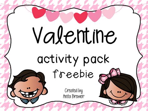 Mrs Bremers Class Valentines Day Freebie For K 2