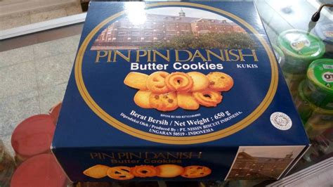 Jual Biskuit Pin Pin Danish Butter Cookies Kaleng 650gr Di Lapak