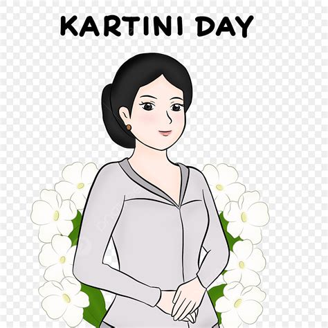 Kartini Day Png Transparent Illustration Of Indonesian Woman Wearing