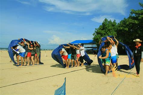 Beach Team Building Bulldozer Games Bali Star Island