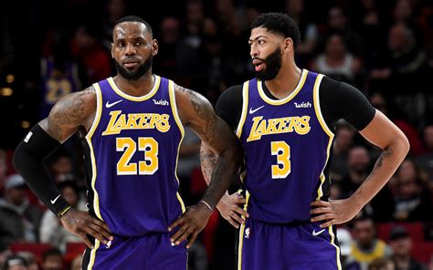 Lebron james exchanged words with a fan sitting courtside in atlanta. Are LeBron James and Anthony Davis a Problem for the Lakers?