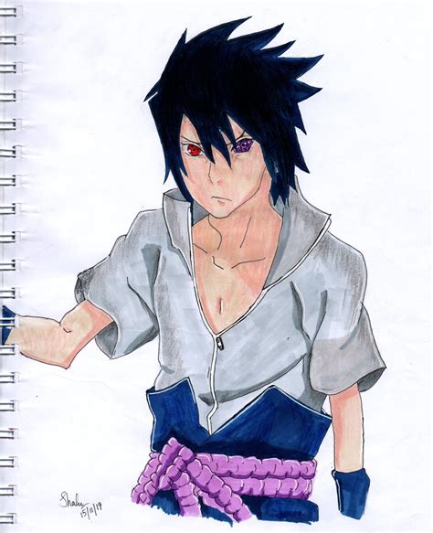 Sasuke Uchiha Drawing Sasuke Uchiha Pencil Drawing By Rakstern On