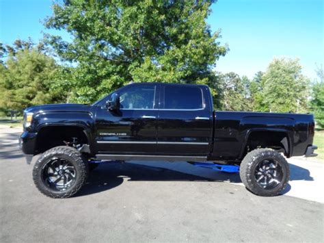 2015 Gmc Denali 2500hd Duramax Diesel Crew Cab 4x4 Custom Lifted