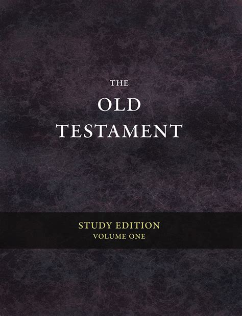The Old Testament Study Edition — Ben Crowder