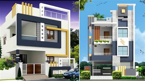 House Front Elevation Designs For Double Floor North Facing Floor Roma