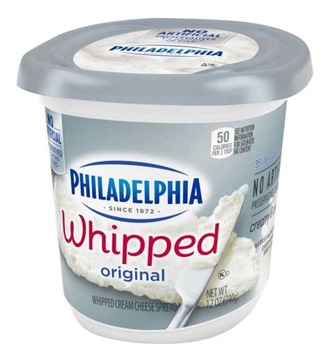 Philadelphia Original Whipped Cream Cheese Spread 12 Oz Tub