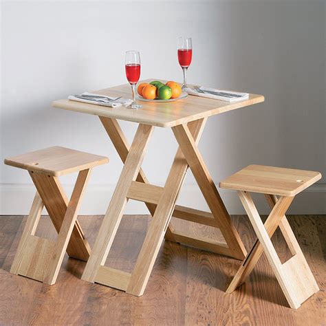 Modern folding dining table : Folding Dining Table Set | Drinkstuff