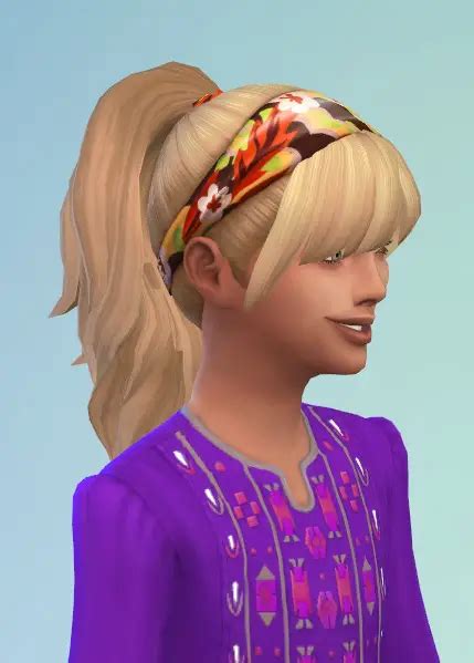 Sims 4 Hairs Birksches Sims Blog Little Naomi Hair