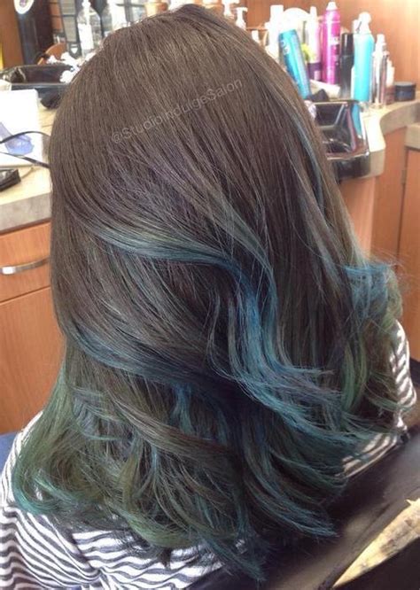 The vast forms of style! Gimme the Blues: Bold Blue Highlight Hairstyles