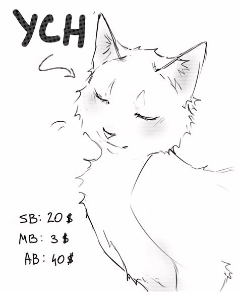 Cute Kitty Ych By Chillinwithmahomies On Deviantart