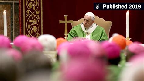 Pope Francis Ends Landmark Sex Abuse Meeting With Strong Words But Few Actions The New York Times