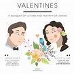VALENTINES: A Bouquet of Letters and Poetry for Lovers - Skyboat Media