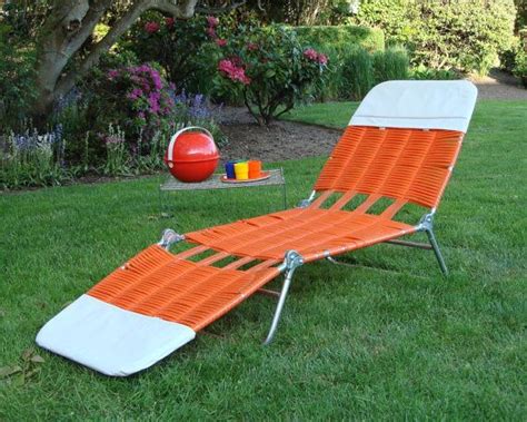 Folding lawn chairs & tables ( 51 ). vintage orange folding lawn chair-my mom used to lay in ...