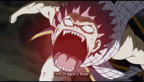 Fairy Tail ~ Natsu Firedragonroar Fire Dragon Fairy Fairy Tail