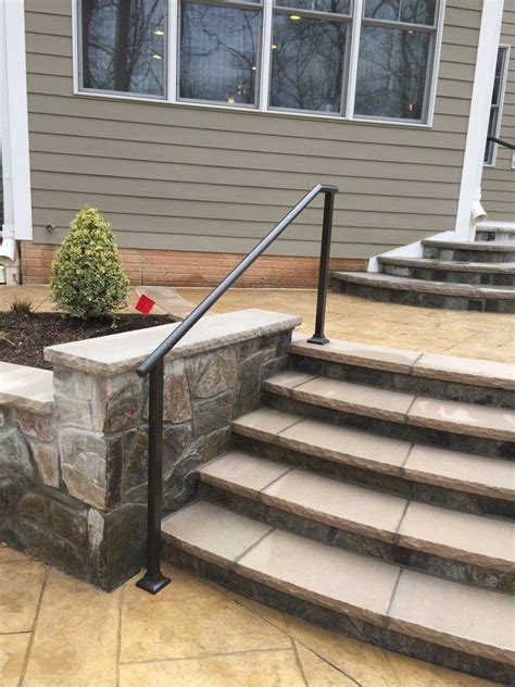 Metal Railing Creative Metal Design Railings Outdoor Patio Stairs Outdoor Handrail