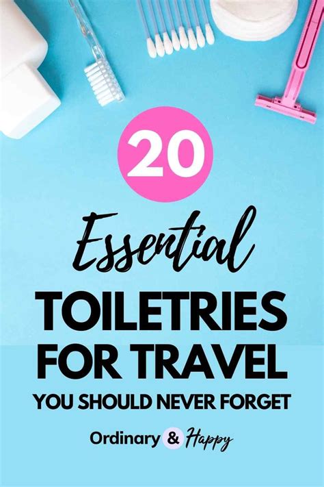 20 Essential Toiletries You Should Always Have On Hand Whether At Home