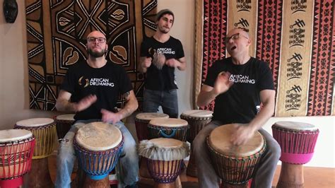 African Drummings Ghana Series Djembes Youtube