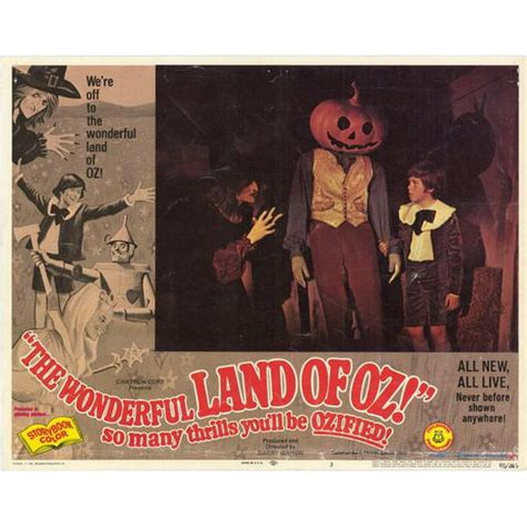 The Wonderful Land Of Oz Movie Poster Style D 11 X 14 1969