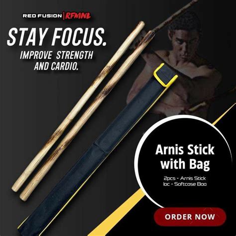 Arnis Stick Pair With Bag Shopee Philippines