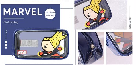 Jual Miniso Marvel Captain Marvel Clutch Bag Di Seller Miniso Indonesia