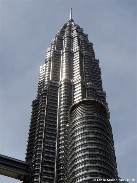 The petronas towers, also known as the petronas twin towers (malay: Petronas Twin Tower 1 - The Skyscraper Center