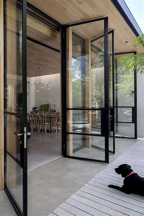 Soundproof Modern House Door Design Tempered Glass Sliding Door My