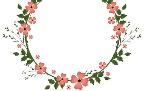 Ornamen Bunga Undangan Pernikahan Png Template Undangan Digital