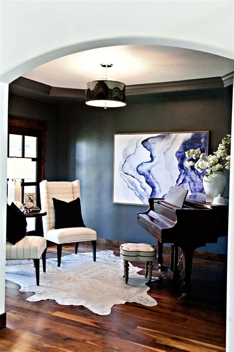 Here's a nice example of how to place a grand piano in a room. PORTFOLIO | Piano room decor, Piano living rooms, Grand ...