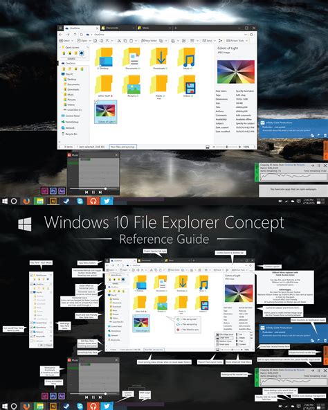 V3 Windows 10 Explorer Concept Reimagined Ribbon By Dakirby309 On