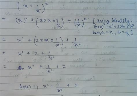 What does this mean for our future and can we stop it, asks damian carrington? Which of the following is the value of (x+ 1/x)2? - Brainly.in