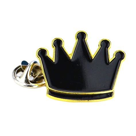 Manufacture China Custom Crown Lapel Pins Metal Enamel Pin Pin Badge