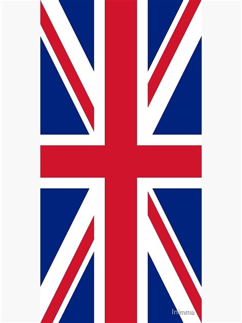 Flag Of The United Kingdom Vertical Poster For Sale By Inimma Redbubble