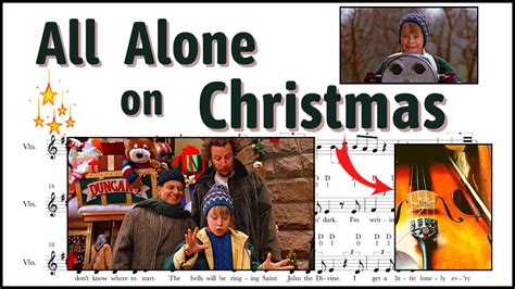 Darlene Love All Alone On Christmas Violin Cover Tutorial Youtube