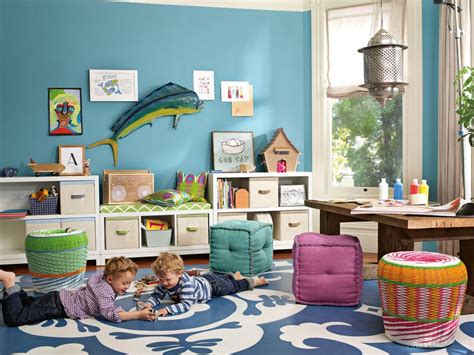 Like a if kids of different ages will use the playroom try to have different storage high. 26 kids playroom ideas for your home - Interior Design ...