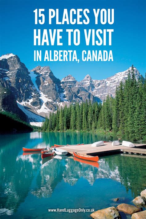 15 Beautiful Places You Have To Visit In Alberta Canada Hand Luggage