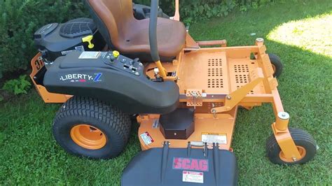 Scag Liberty Z Zero Turn Mower And Bagging System 50 Off