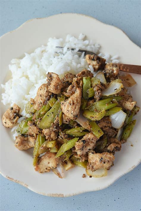 If it's well seasoned black pepper chicken is probably one of the best things you can find at any chinese buffet. Black Pepper Chicken (Panda Express Copycat) | Stuffed ...