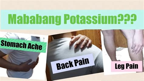 Gamot Sa Mababang Potassium Very Effective For Low Pottassium Youtube